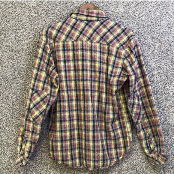 Billabong Plaid Flannel Button Up M - Picture 2 of 9